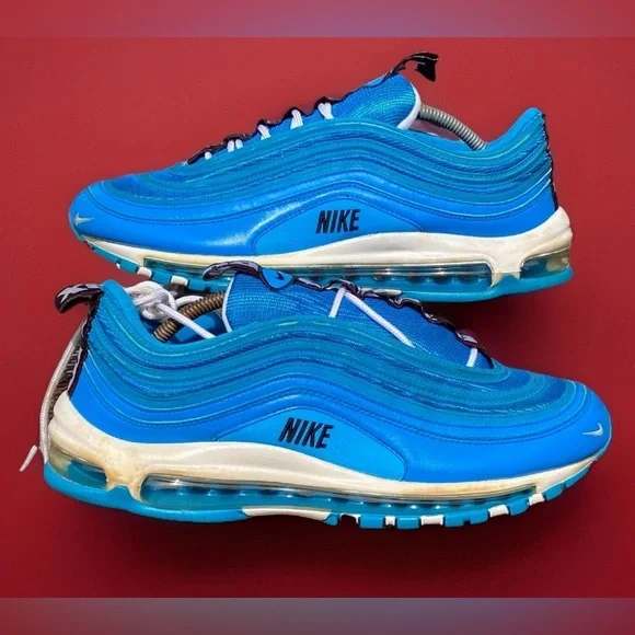 🛜🟥US 11- Nike Air Max 97 “Blue Hero" 2018 {312834-401} Men's Sneak - Picture 2 of 14